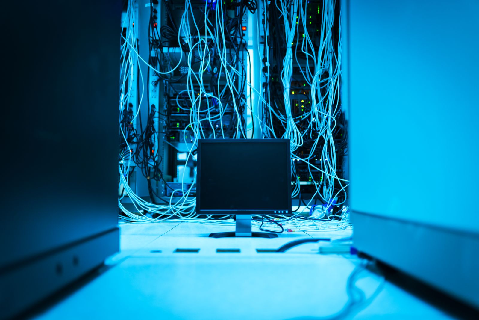 Salle serveurs, migration cloud